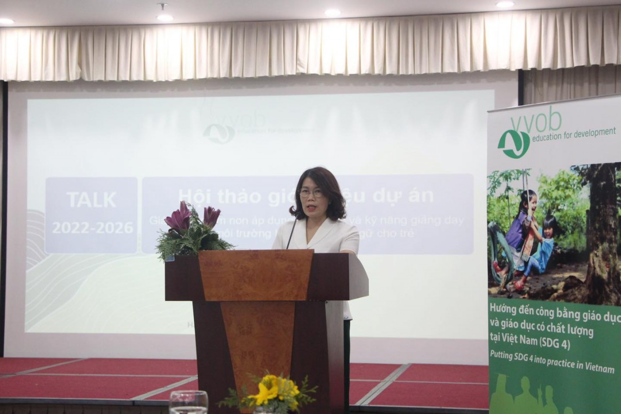 Hoang Thi Dinh, deputy director of the MoET's Early Childhood Education Department Hoang Thi Dinh, deputy director of the MoET's Early Childhood Education Department
