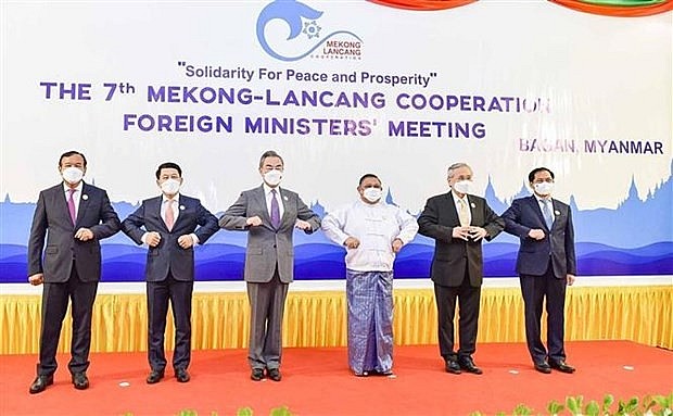 MLC Foreign Ministers at the meeting (Photo: VNA) MLC Foreign Ministers at the meeting (Photo: VNA)
