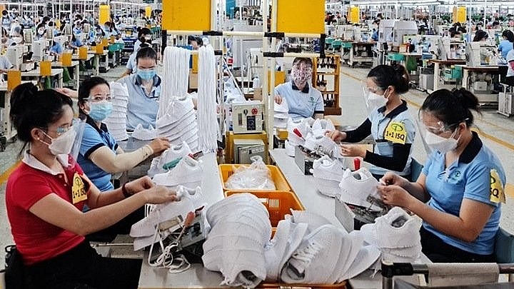Workers at an industrial park in Dong Nai Province. Photo: Thien Vuong