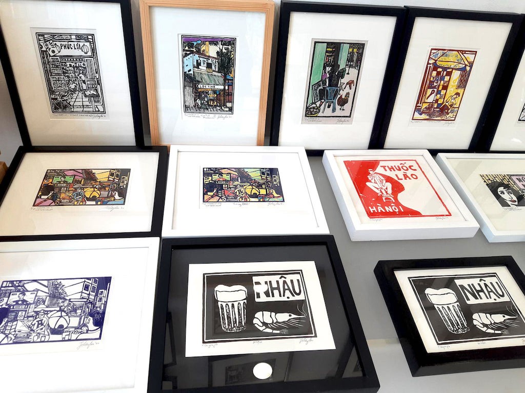 From London to Saigon: Expat Artist Shows His Love for Vietnam in Woodcut Printmaking From London to Saigon: Expat Artist Shows His Love for Vietnam in Woodcut Printmaking