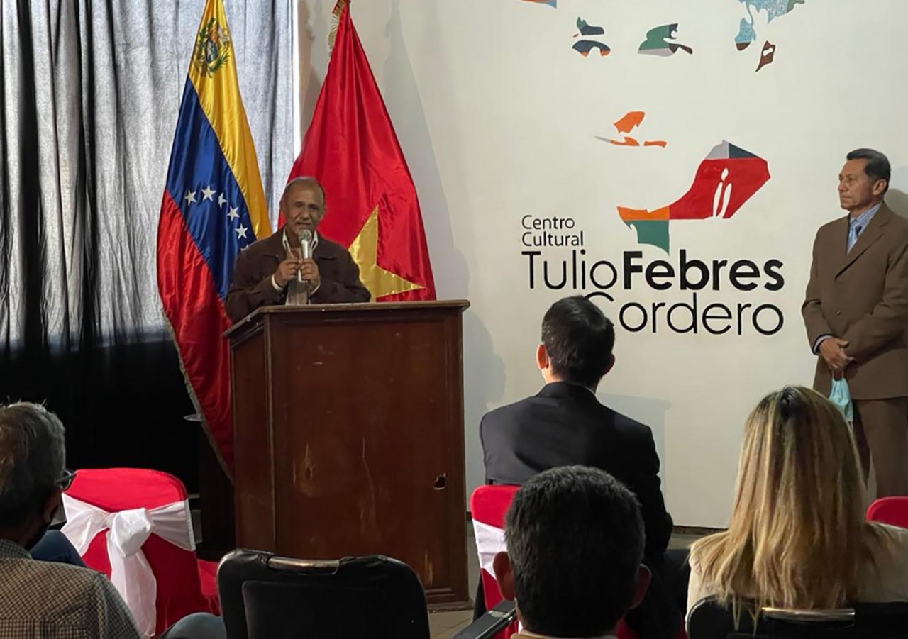 Enrique Plata, president of the Foundation for the Cultural Development of Mérida state (Fundecem) Enrique Plata, president of the Foundation for the Cultural Development of Mérida state (Fundecem)
