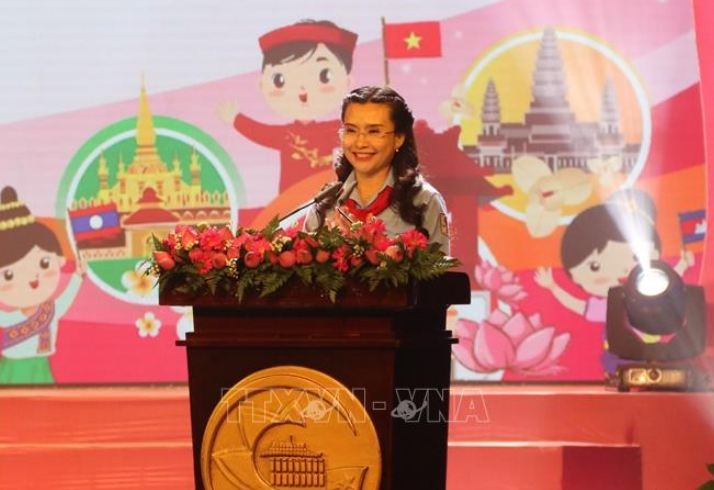 Vietnam, Laos, Cambodia Children Meet for Cultural Exchange in Ho Chi Minh City Vietnam, Laos, Cambodia Children Meet for Cultural Exchange in Ho Chi Minh City