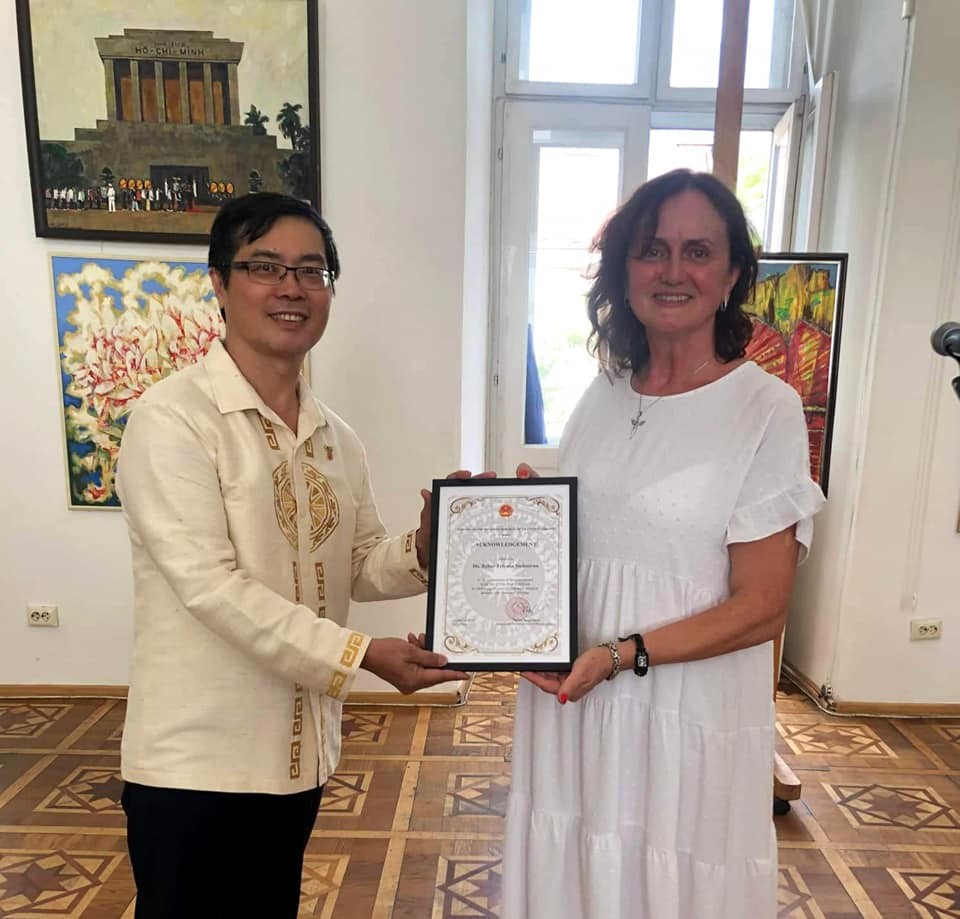 Vietnam Painting Exhibition Held in Ukrainian City Vietnam Painting Exhibition Held in Ukrainian City