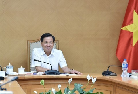 Deputy Prime Minister Le Minh Khai speaks at the event. The disbursement of the interest rate support programme has remained limited after nearly three months of implementation. — Photo baochinhphu.vn Deputy Prime Minister Le Minh Khai speaks at the event. The disbursement of the interest rate support programme has remained limited after nearly three months of implementation. — Photo baochinhphu.vn