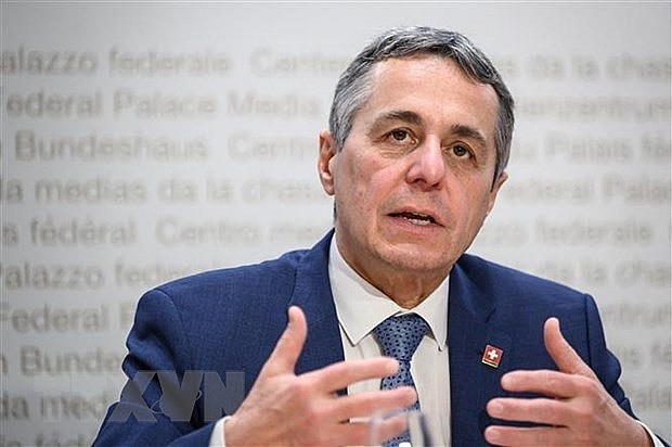 Swiss President Ignazio Cassis (Photo: AFP/VNA) Swiss President Ignazio Cassis (Photo: AFP/VNA)