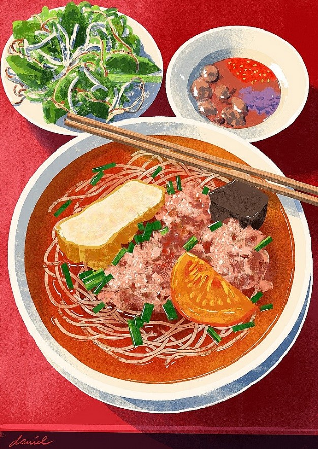 Vietnamese Cuisine Through the Artworks of a Filipino Artist Vietnamese Cuisine as Depicted by Filipino Artistry