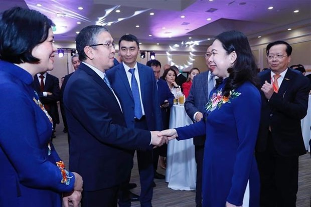Vietnames Vice President Busy in Kazakhstan Vietnames Vice President Busy in Kazakhstan