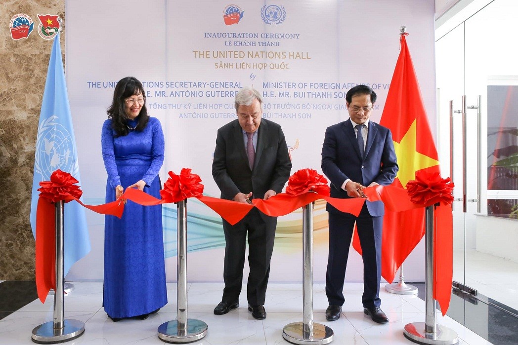 UN Secretary-General Leaves Hanoi, Concluding Visit to Vietnam UN Secretary-General Leaves Hanoi, Concluding Visit to Vietnam