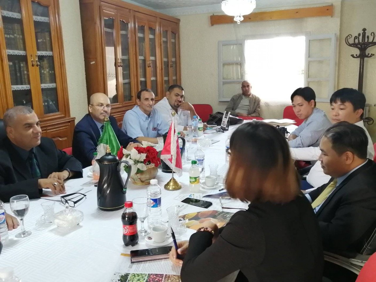 At the working session in Constantine province of Algeria. Source: CCIR At the working session in Constantine province of Algeria. Source: CCIR