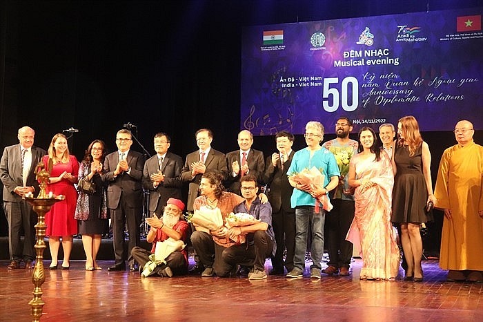 An Unique Musical Night Celebrating 50 Years Anniversary of Vietnam - India Relationship