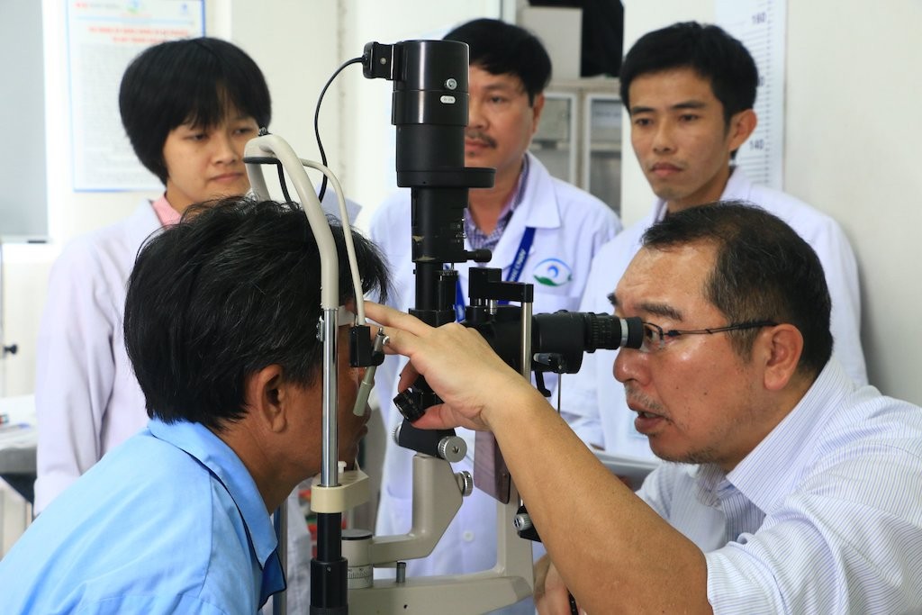 Some Ten Thousands Vietnam's Visually Impaired Saved by Japanese Doctor Some Ten Thousands Vietnam's Visually Impaired Saved by Japanese Doctor