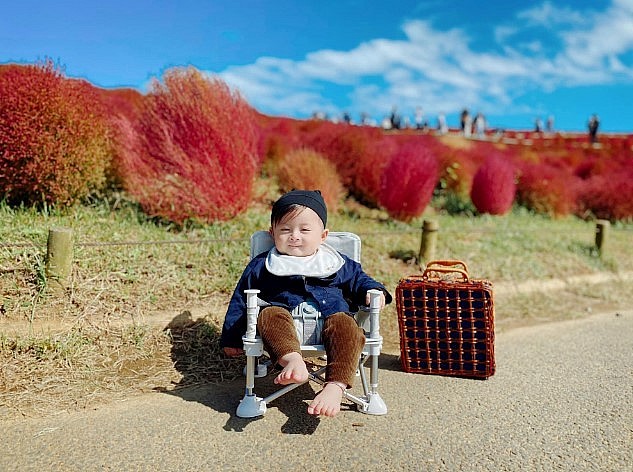 The Adorable Viet Toddler in Japan Adorable Viet Toddler Explores Japan