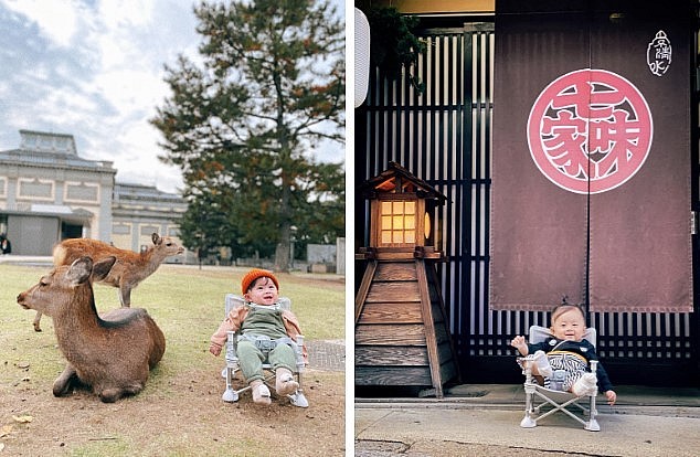 The Adorable Viet Toddler in Japan Adorable Viet Toddler Explores Japan