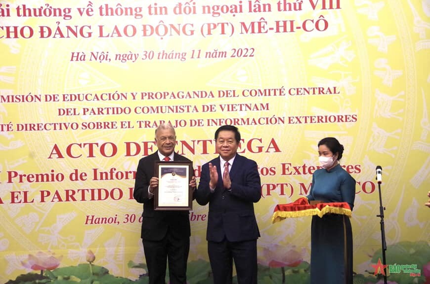 Vietnam, Mexico Parties Strengthen Ties Vietnam, Mexico Parties Strengthen Ties