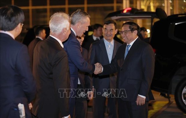 Prime Minister Pham Minh Chinh leaves Hanoi for Europe trip. Photo: VNA Prime Minister Pham Minh Chinh leaves Hanoi for Europe trip. Photo: VNA