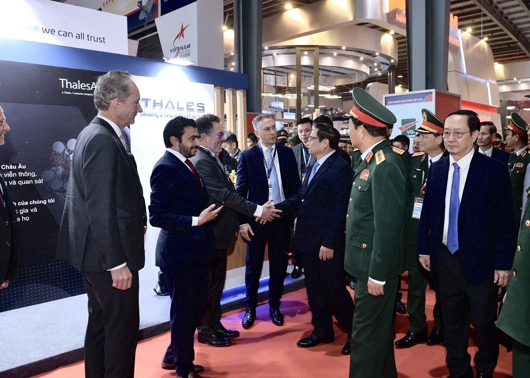 Vietnam's First International Defence Expo Underways in Hanoi Vietnam's First International Defence Expo Underways in Hanoi