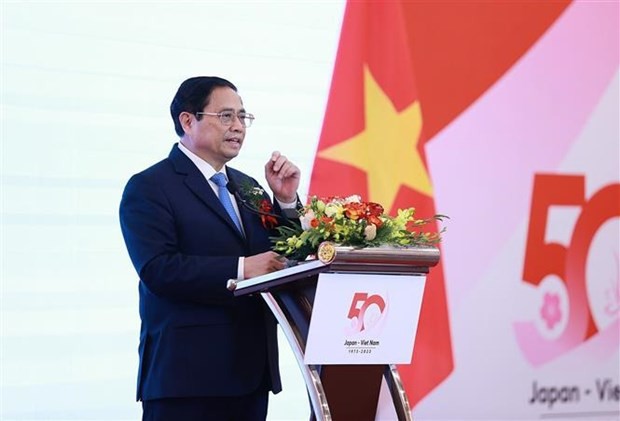 PM Pham Minh Chinh addresses the high-level economic seminar in Hanoi on March 7. Photo: VNA PM Pham Minh Chinh addresses the high-level economic seminar in Hanoi on March 7. Photo: VNA