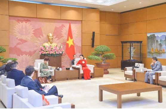 At the meeting with Vice Chair of Social Affairs Committee, National Assembly of Vietnam, Nguyen Thi Kim Thuy, who is also Chairwoman of the Vietnam-Mexico Friendship Parliamentarians’ Group. Source: quochoi.vn At the meeting with Vice Chair of Social Affairs Committee, National Assembly of Vietnam, Nguyen Thi Kim Thuy, who is also Chairwoman of the Vietnam-Mexico Friendship Parliamentarians’ Group. Source: quochoi.vn