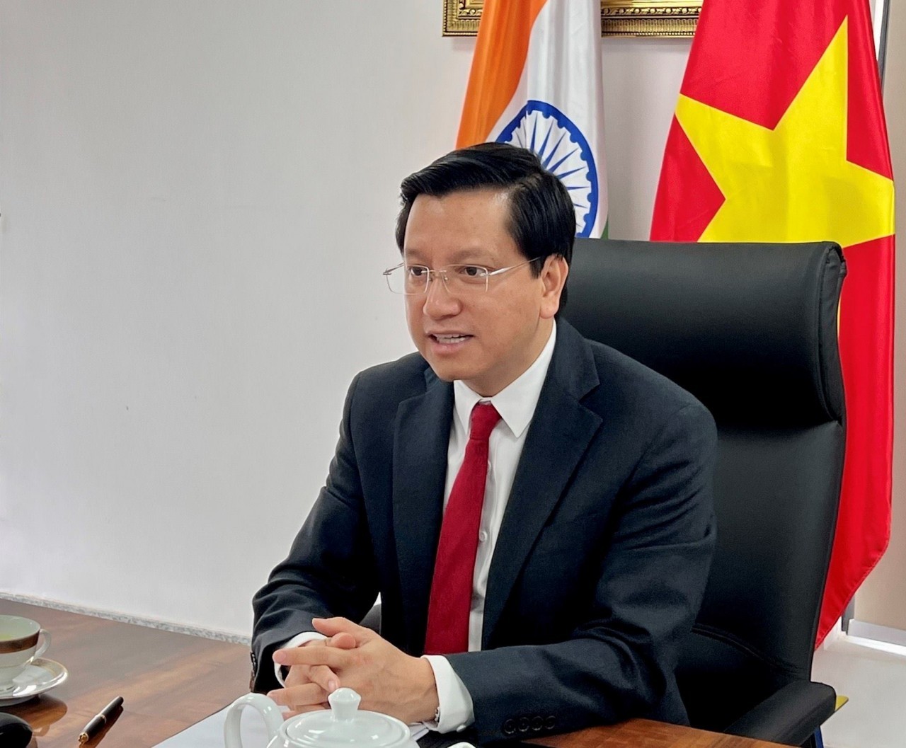 Ambassador Nguyen Thanh Hai. Photo: TG&VN Ambassador Nguyen Thanh Hai. Photo: TG&VN