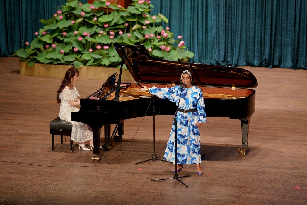 An art performance at the event. Photo: VNA An art performance at the event. Photo: VNA