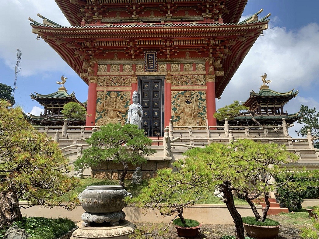 A corner of Minh Thanh Pagoda. Photo: Linh Nguyen A corner of Minh Thanh Pagoda. Photo: Linh Nguyen