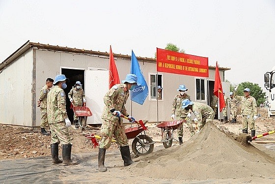 Vietnam Engineers Build Schools for Abyei Children Vietnam Engineers Build Classrooms for Abyei Children
