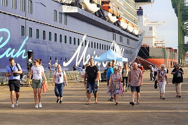 Tourists travel to Ba Ria-Vung Tau province by cruise. (Photo: VNA) Tourists travel to Ba Ria-Vung Tau province by cruise. (Photo: VNA)