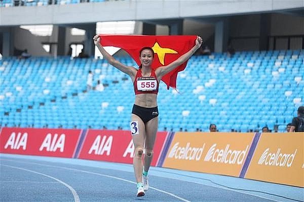 Vietnamese runner Huynh Thi My Tien (Photo: VNA) Vietnamese runner Huynh Thi My Tien (Photo: VNA)