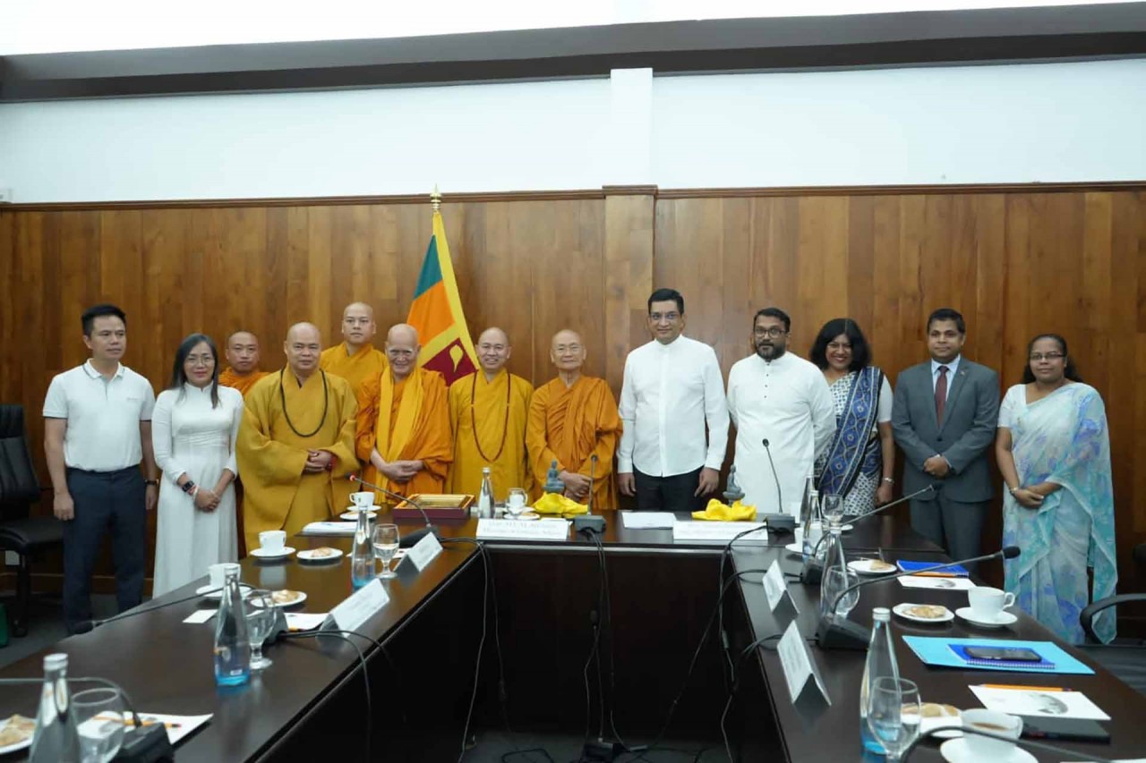 Strengthening Buddhist Cooperation between Vietnam, Sri Lanka