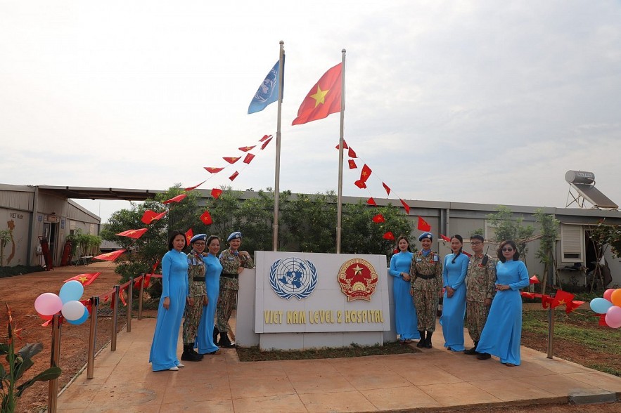 Vietnam Flagpole at UNMISS Inaugurated Vietnam Establishes Flagpole at UNMISS