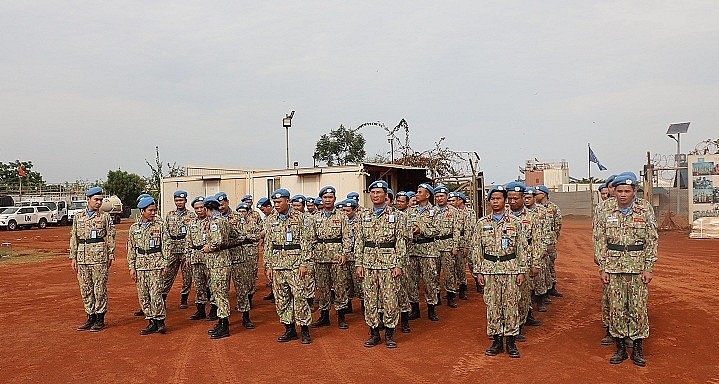 Vietnam Flagpole at UNMISS Inaugurated Vietnam Establishes Flagpole at UNMISS