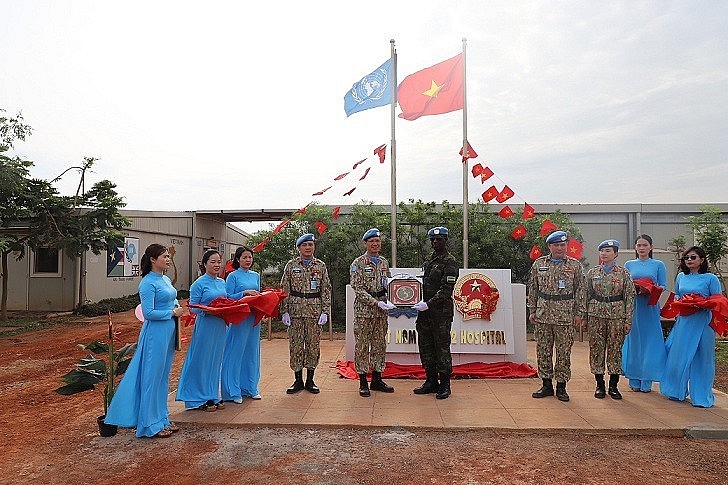 Vietnam Flagpole at UNMISS Inaugurated Vietnam Establishes Flagpole at UNMISS