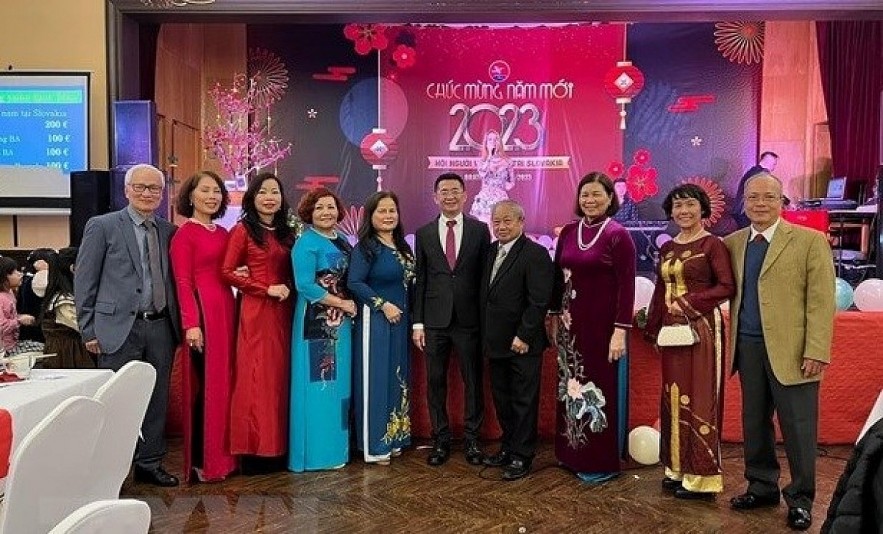 Vietnamese people in Slovakia (Photo: VNA) Vietnamese people in Slovakia (Photo: VNA)