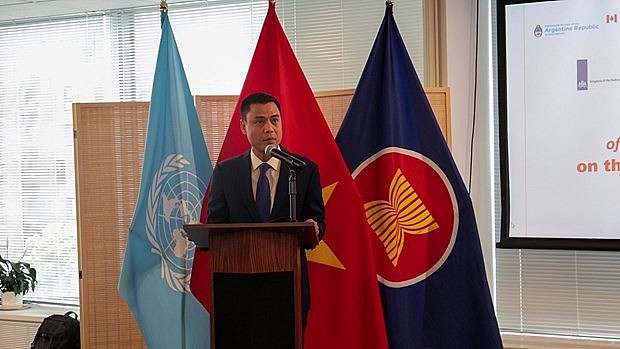 Ambassador Dang Hoang Giang, Permanent Representative of Vietnam to the United Nations (Photo: VNA) Ambassador Dang Hoang Giang, Permanent Representative of Vietnam to the United Nations (Photo: VNA)