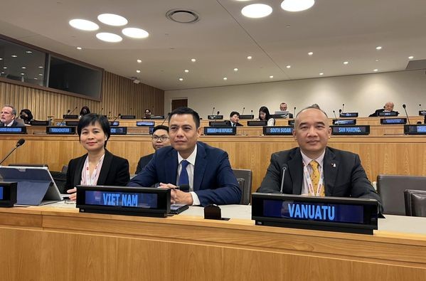 Ambassador Dang Hoang Giang, Permanent Representative of Vietnam to the United Nations. Photo: VNA Ambassador Dang Hoang Giang, Permanent Representative of Vietnam to the United Nations. Photo: VNA