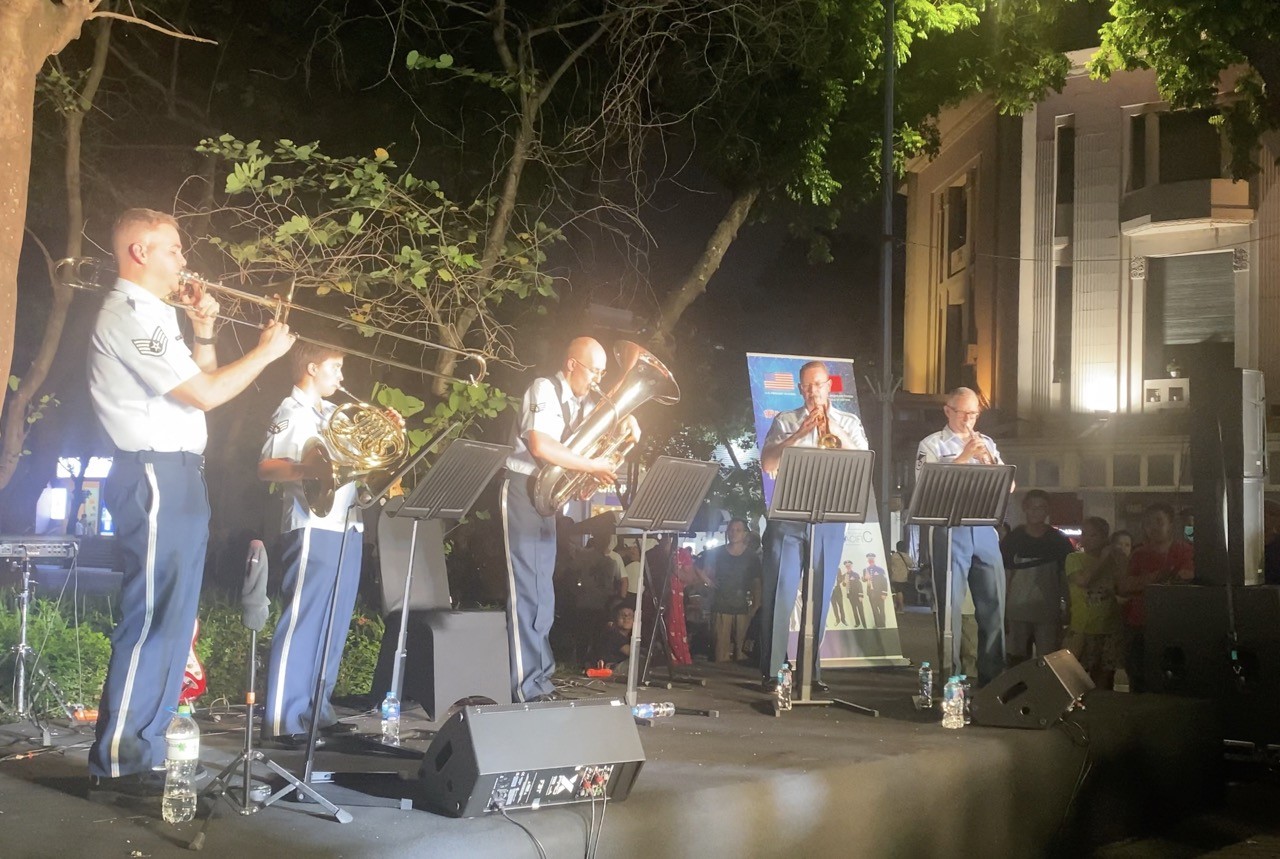 US Air Force Band's First Vietnam Showcase Successfully Concludes US Air Force Band's First Vietnam Showcase Successfully Concludes