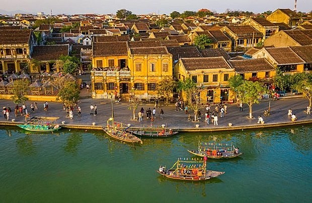 A corner of Hoi An ancient town. A corner of Hoi An ancient town.