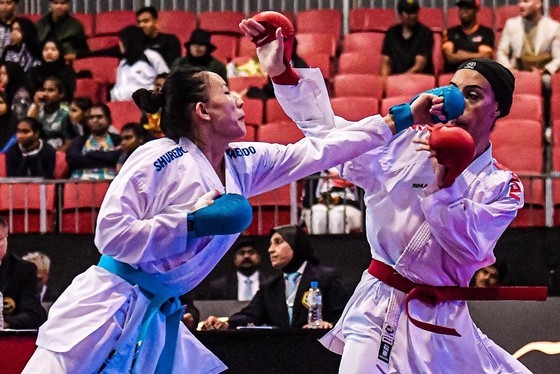 Vietnamese Women’s Karate Team Win Gold In Asia Vietnamese Women’s Karate Team Win Gold In Asia