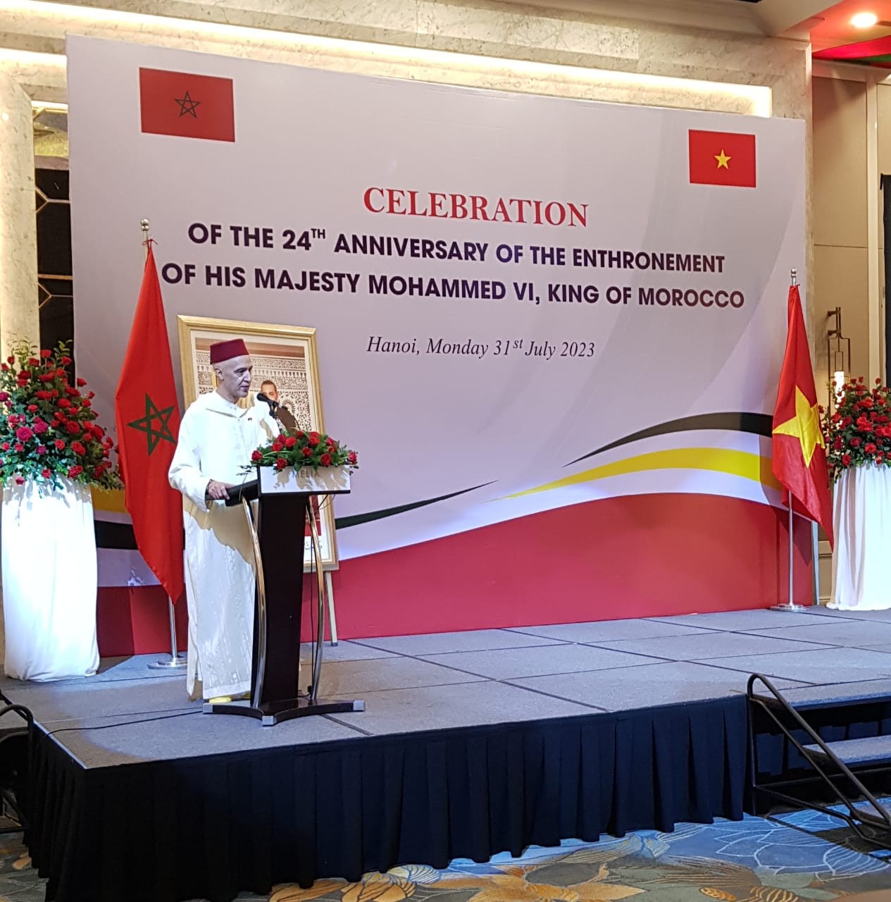 Vietnam - Morocco Diplomatic Ties Celebrated in Hanoi Vietnam - Morocco Diplomatic Ties Celebrated in Hanoi