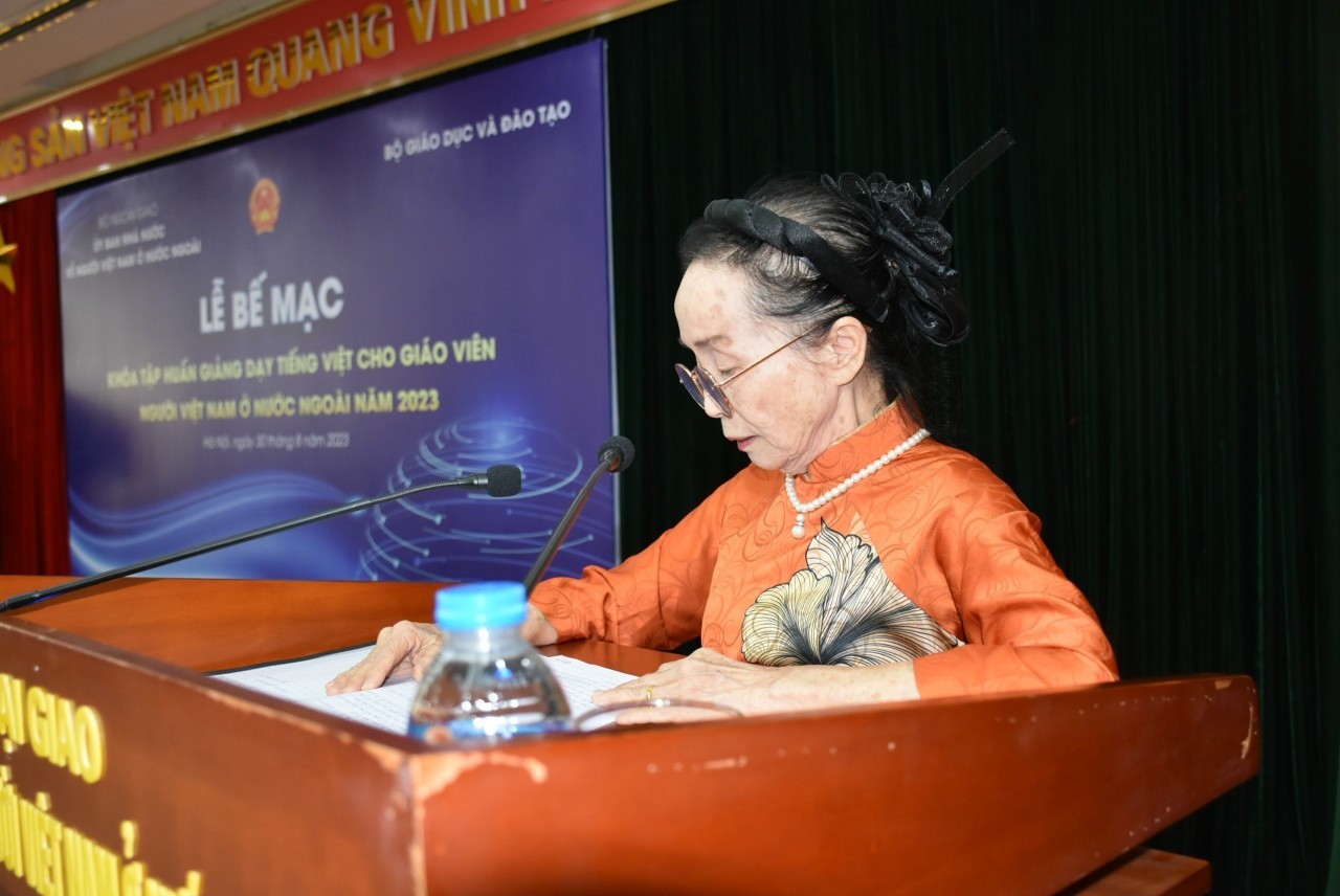 Special Teachers at Training Course To Improve Vietnamese-Language Teaching Abroad Special Teachers at Training Course To Improve Vietnamese-Language Teaching Abroad