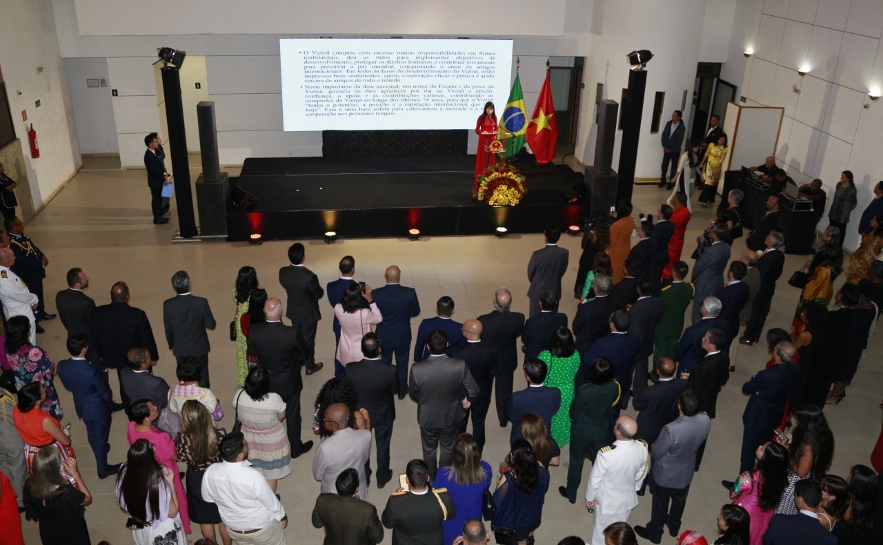 78th National Day of Vietnam Marked in Brazil 78th National Day of Vietnam Marked in Brazil