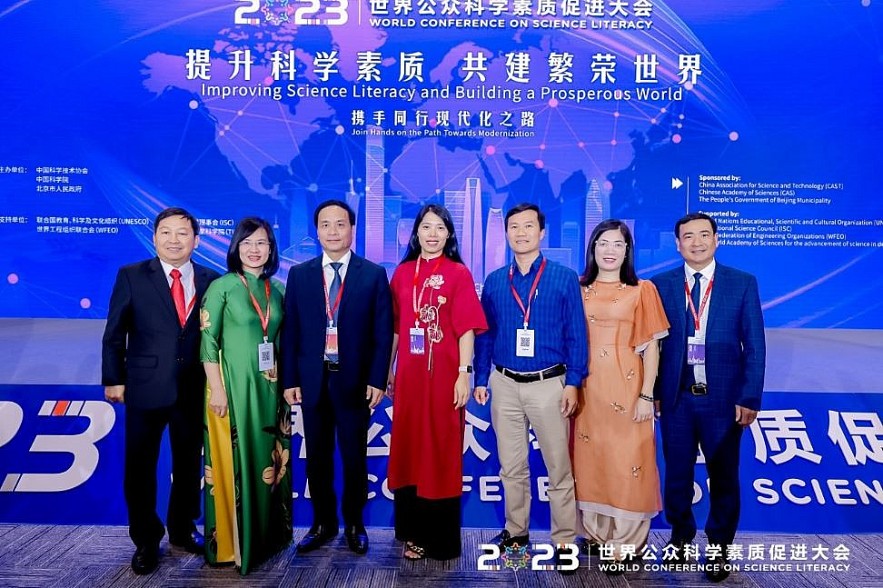 VUSTA Attend World Conference on Scientific Literacy in China VUSTA Attend World Conference on Scientific Literacy in China