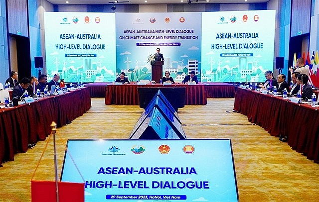 The ASEAN-Australia High-Level Dialogue on Climate Change and Energy Transition takes place in Hà Nội on Friday. Photo: VNS The ASEAN-Australia High-Level Dialogue on Climate Change and Energy Transition takes place in Hà Nội on Friday. Photo: VNS