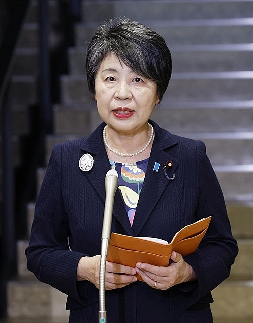 Japanese Minister of Foreign Affairs Yōko Kamikawa. Photo: AFP Japanese Minister of Foreign Affairs Yōko Kamikawa. Photo: AFP