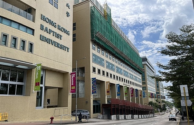 A campus of Hong Kong Baptist University (HKBU), one of the eight public universities in Hong Kong. Photo: VNS A campus of Hong Kong Baptist University (HKBU), one of the eight public universities in Hong Kong. Photo: VNS