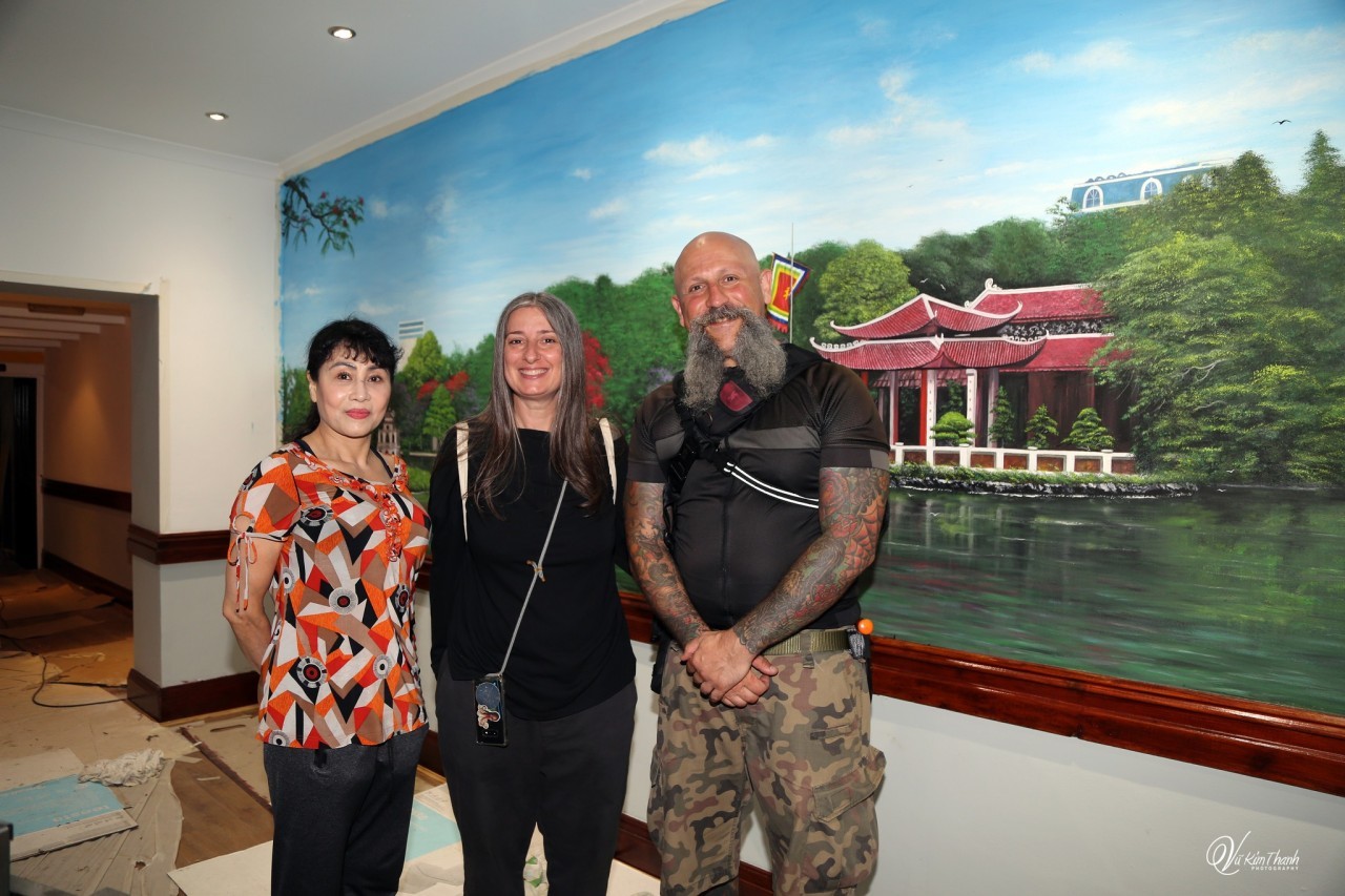 International Friends' Love for Vietnam at the Heart of London Food and Art Bring Vietnamese Culture to the Heart of London