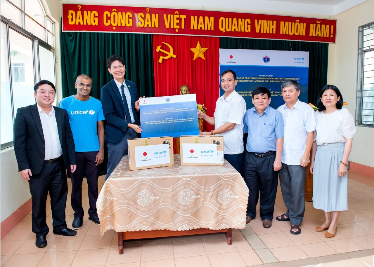Japan, UNICEF Support Digital Health System in Vietnam Japan, UNICEF Support Digital Health System in Vietnam