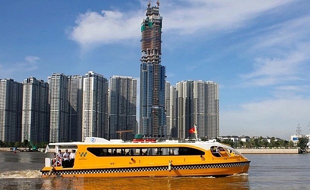 The river bus route No 1 in HCM City (Photo: VNA) The river bus route No 1 in HCM City (Photo: VNA)