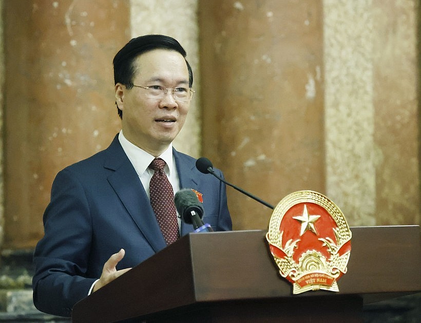 President Vo Van Thuong: Vietnam Participates in Global Humanitarian Movement President Vo Van Thuong: Vietnam Participates in Global Humanitarian Movement