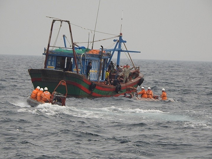 Vietnam Maritime Rescue Force Supports Fishermen At Sea Vietnam Maritime Rescue Force Supports Fishermen At Sea